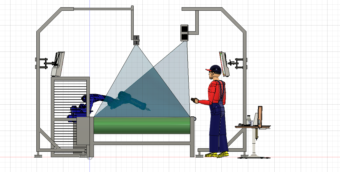 GaniTrim Converyor Robot Drawing 4